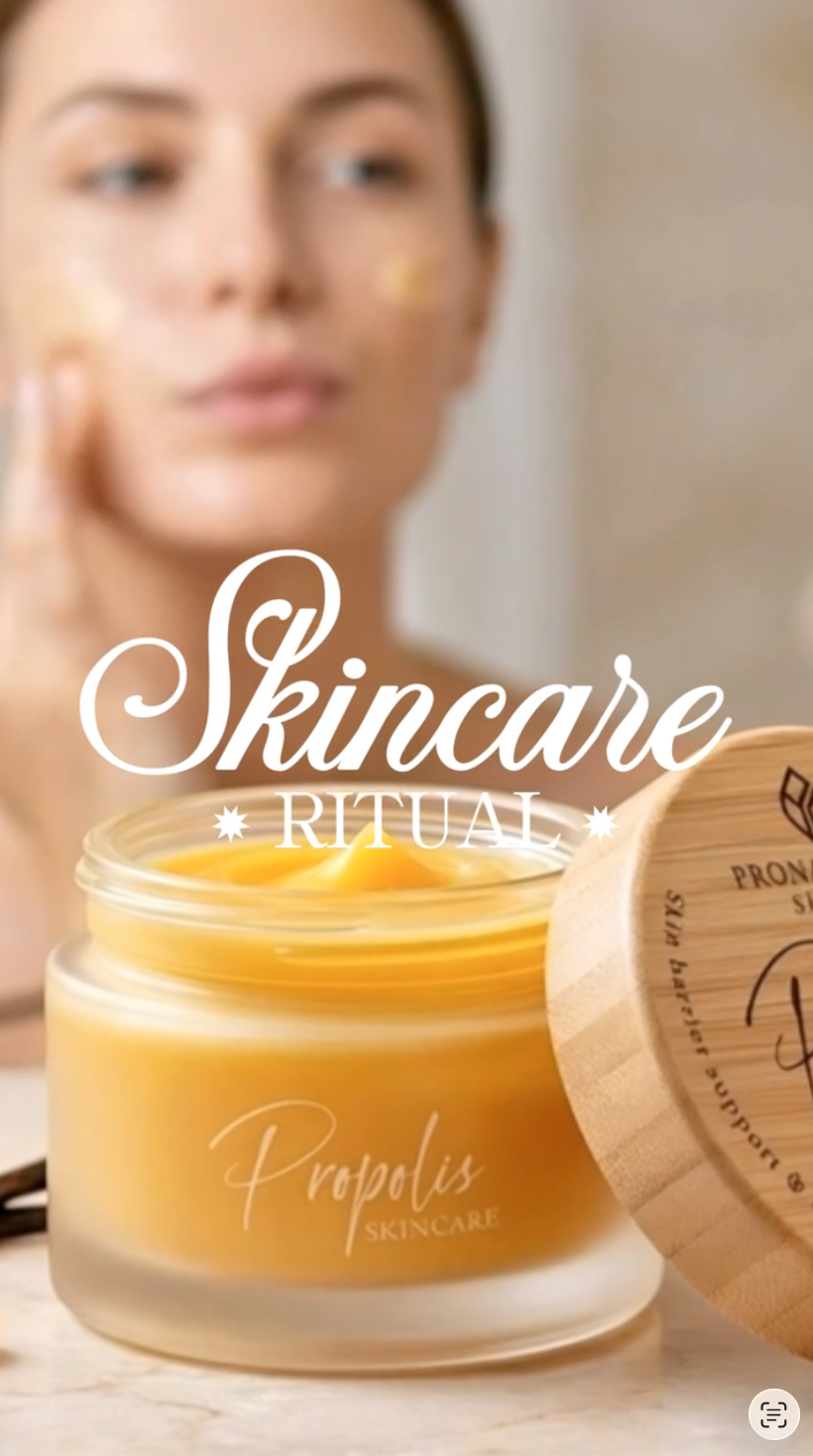 Close-up balm texture and application